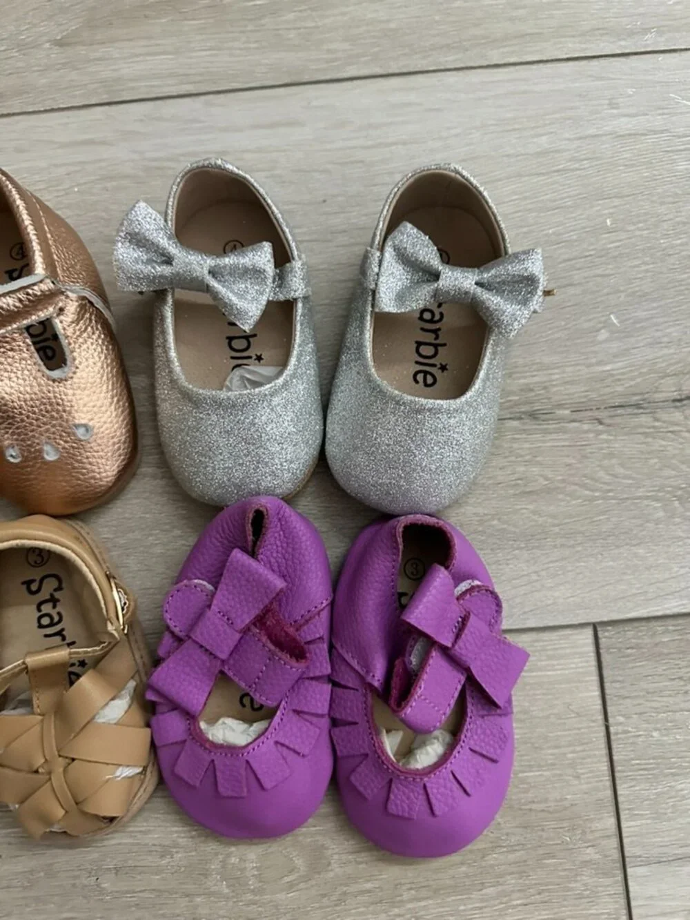 4 pairs Size 3 Size 4 lots Baby Shoes Lots Flash Sale toddler Shoes Sandals